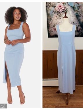 Beautiful New Show Me Your Mumu Eden Crepe MIDI